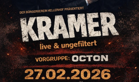 Punkrock in Hellerhof! KRAMER kommt.